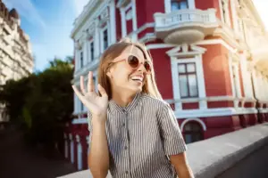 relaxed vacation happy traveler Netherlands
