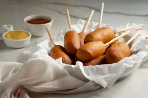 Dutch traditional snacks homemade kroketten bitterballen frikandel