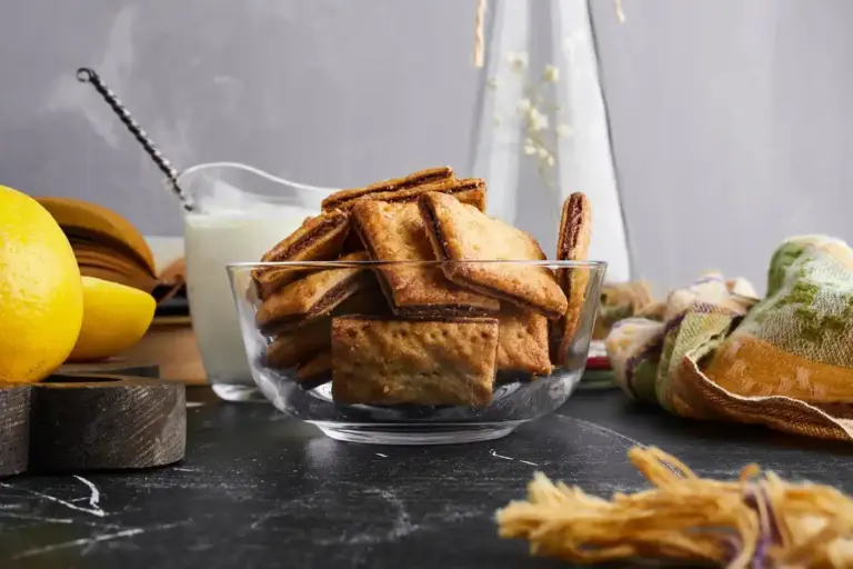 Dutch traditional spiced cake kruidkoek lekker snack
