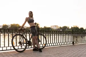 fitness without gym workout bicycle walking Dutch lifestyle