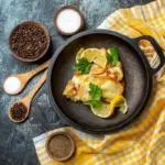 roasted cauliflower parmesan lemon dish