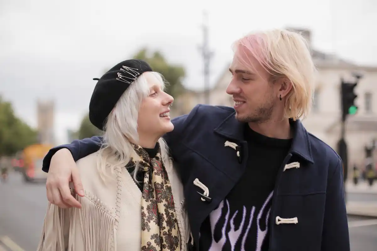 Dutch couple happy relationship