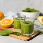 moringa superfood healthy lifestyle smoothie