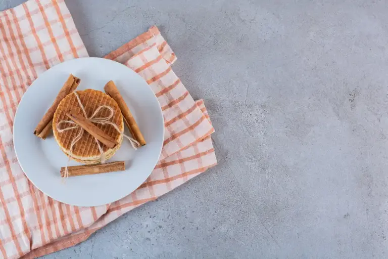 homemade stroopwafel recipe Dutch waffle caramel