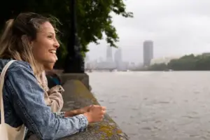 walking in Amsterdam park healthy lifestyle