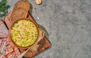 Dutch split pea soup erwtensoep traditional