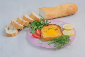 traditional Dutch kroket sandwich bread mustard