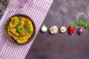 Dutch stamppot traditional dish potatoes vegetables