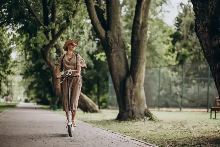 casual home workout cycling walking park