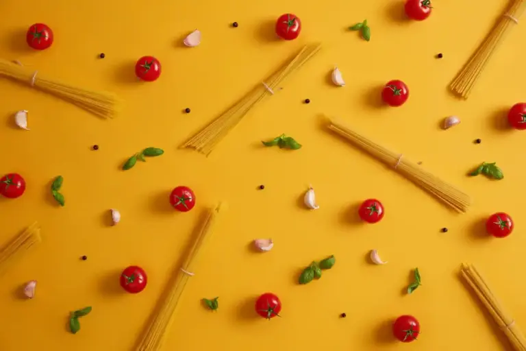 surprising pasta ingredients close-up