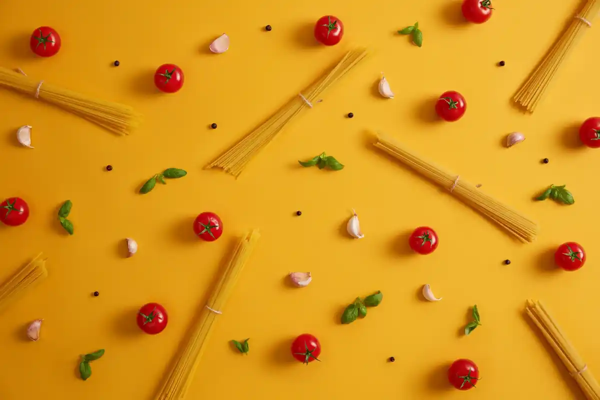 surprising pasta ingredients close-up