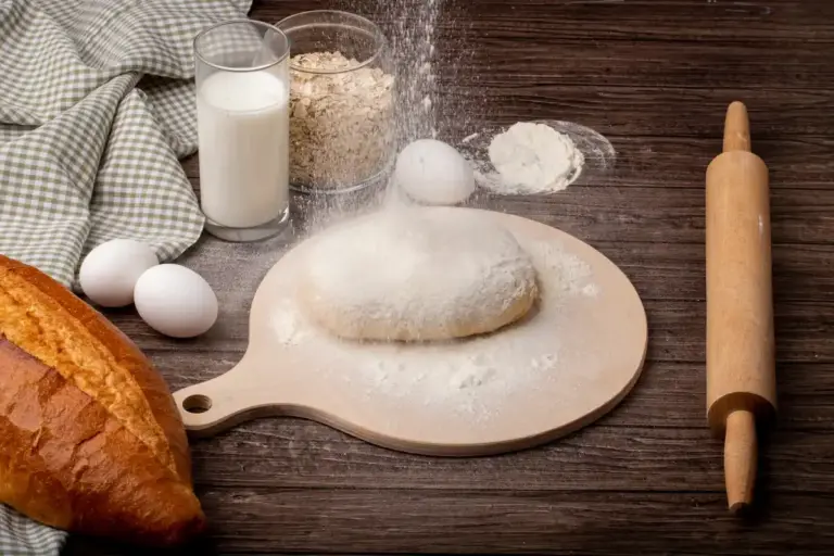 baking homemade bread dough slow rise kitchen