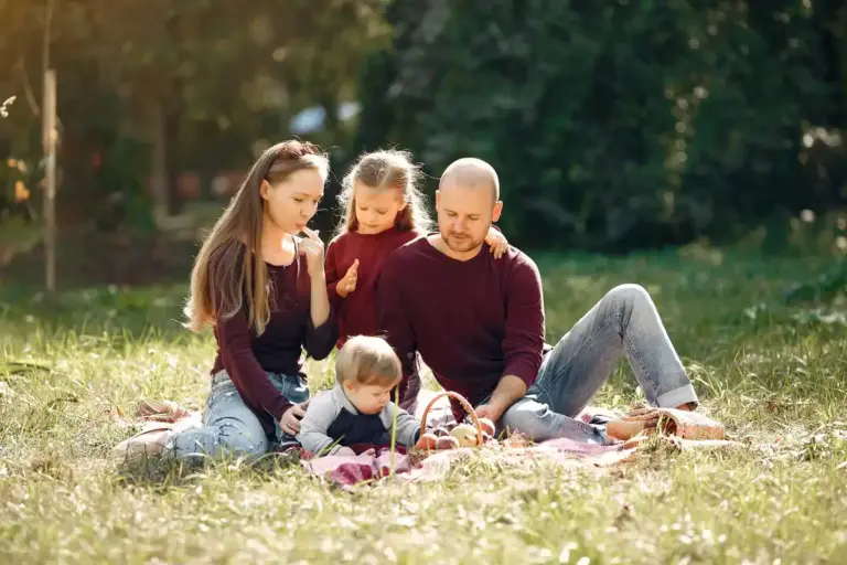 family spending time together outdoor Netherlands