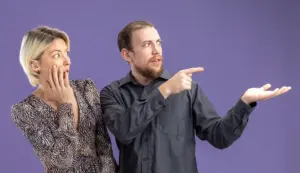 couple silent signals communication