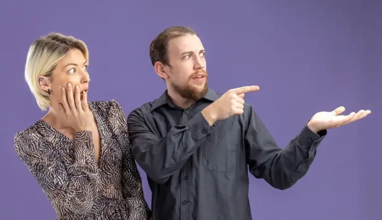 couple silent signals communication
