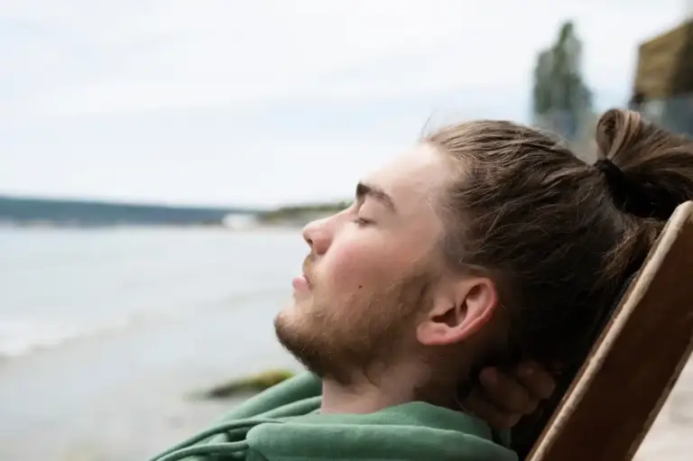 calm mind and personal finance relaxation